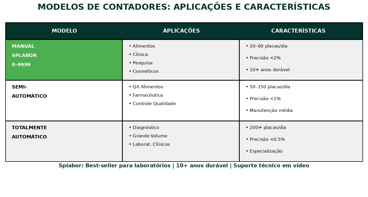 Contador de Colônias- Guia do Comprador