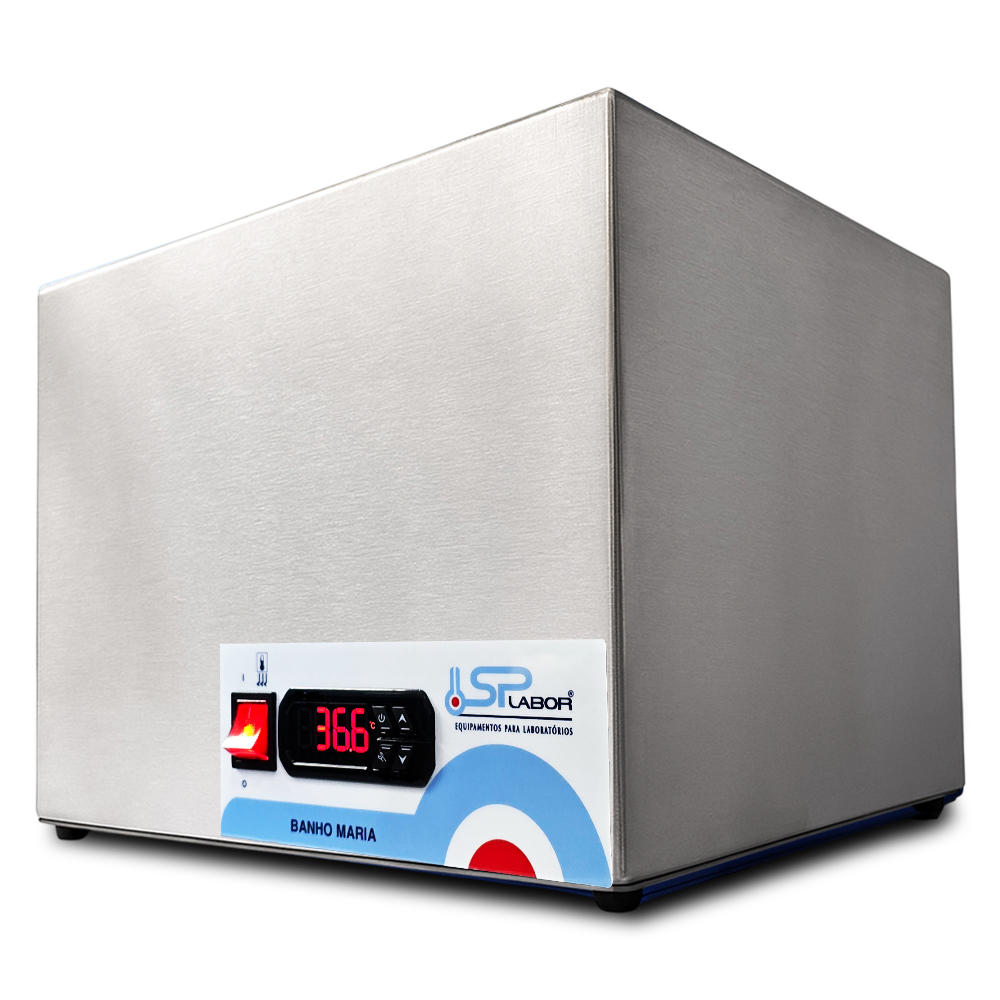 Banho Maria Digital em Aco Inox 12 Litros 1 Banho Maria Digital em Aço Inox - 12 Litros (1)
