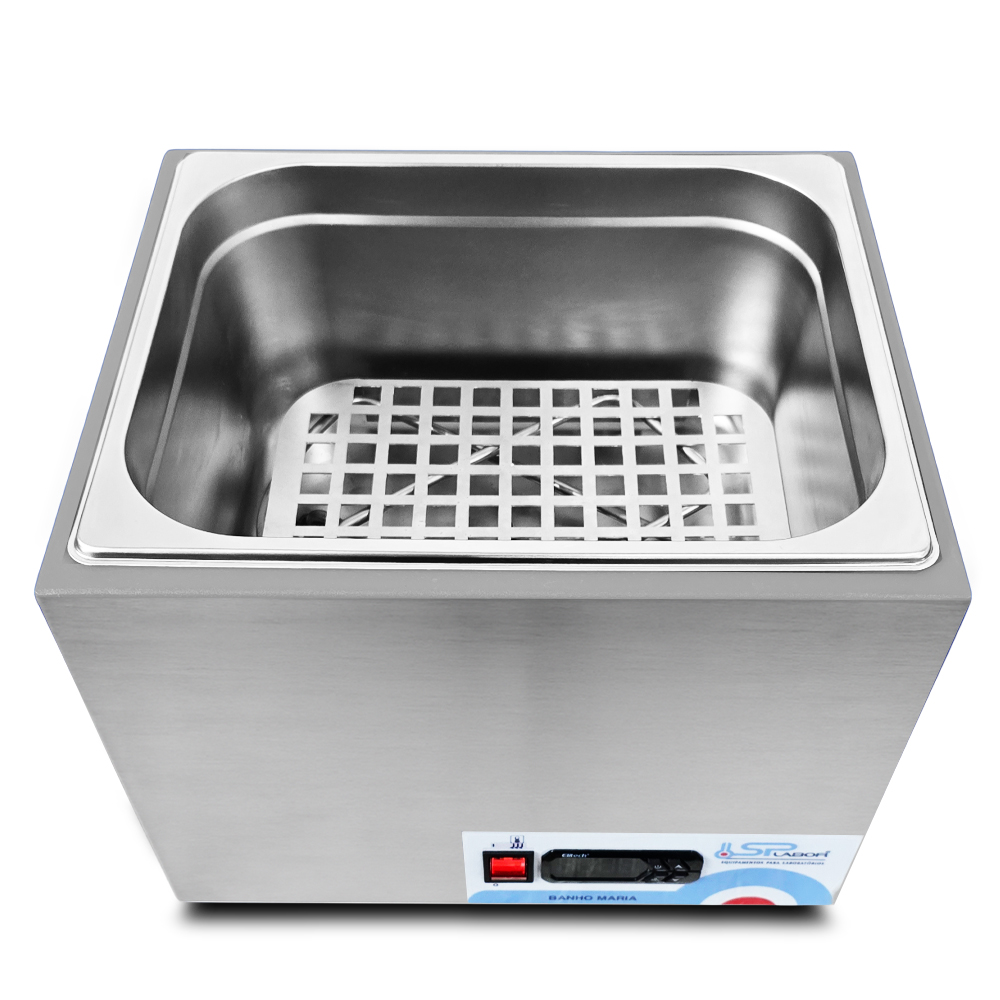 Banho Maria Digital em Aco Inox 12 Litros 13 Banho Maria Digital em Aço Inox - 12 Litros (13)