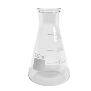 Frasco Erlenmeyer Boca Larga Graduado