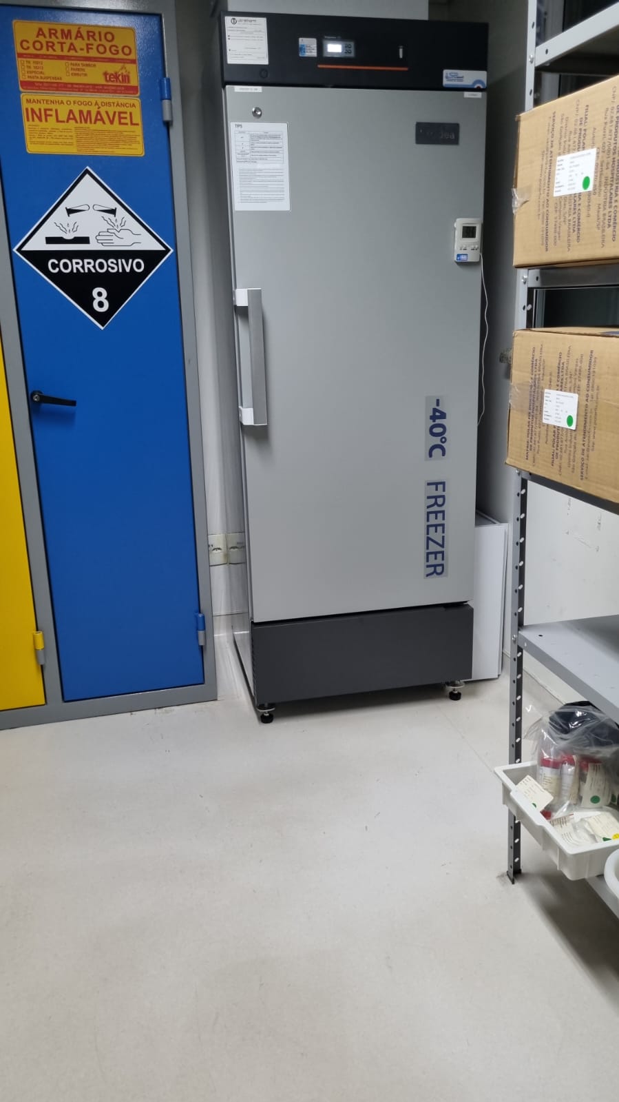 Freezer Midea Biomedical: Certificação WASP
